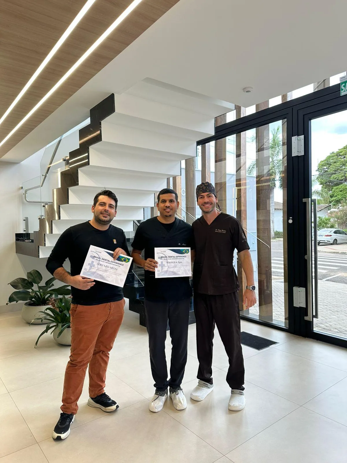Praticiens en formation - remise de certificats